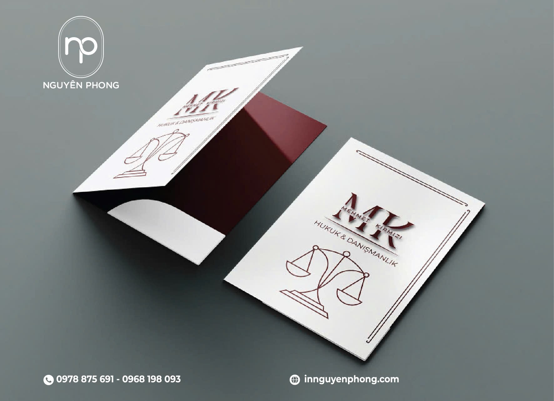 Mẫu thiết kế folder theo yêu cầu 